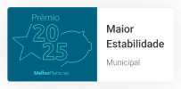 Prêmio maior estabilidade 2025.